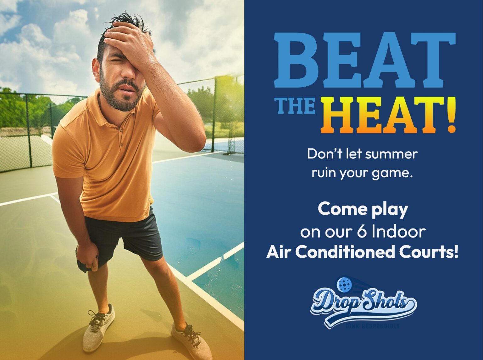 Pickleball Courts & Bar in Houston Drop Shots HTX